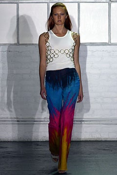 Behnaz Sarafpour fashion show for Spring/Summer 2003