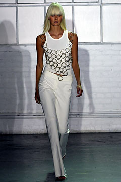 Behnaz Sarafpour fashion show for Spring/Summer 2003