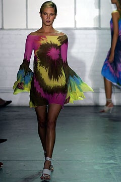 Behnaz Sarafpour fashion show for Spring/Summer 2003