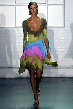 Behnaz Sarafpour fashion show for Spring/Summer 2003