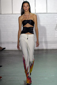 Behnaz Sarafpour fashion show for Spring/Summer 2003