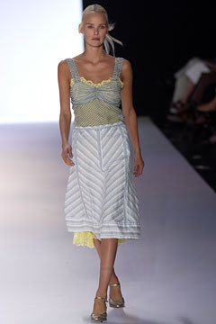 BCBG By Max Azria fashion show for Spring/Summer 2003