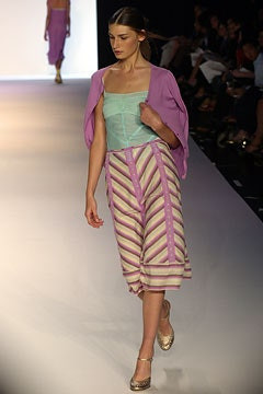 BCBG By Max Azria fashion show for Spring/Summer 2003