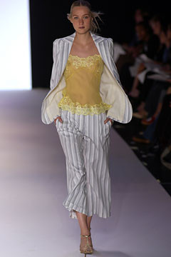 BCBG By Max Azria fashion show for Spring/Summer 2003