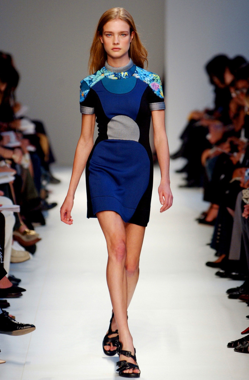 Natalia Vodianova featured in  the Balenciaga fashion show for Spring/Summer 2003