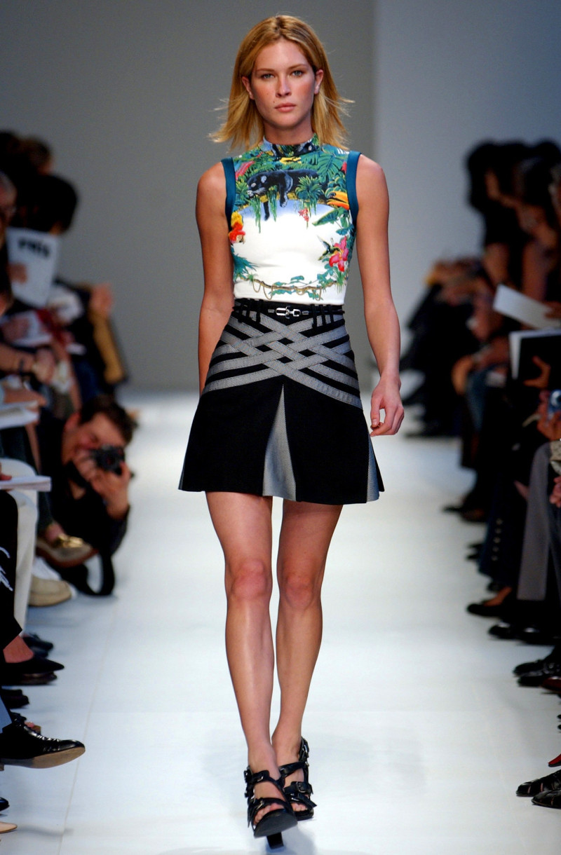 Erin Wasson featured in  the Balenciaga fashion show for Spring/Summer 2003