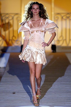 Antonio Berardi fashion show for Spring/Summer 2003