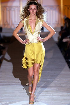Antonio Berardi fashion show for Spring/Summer 2003