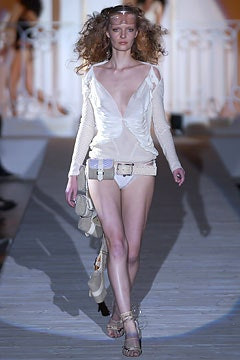 Antonio Berardi fashion show for Spring/Summer 2003