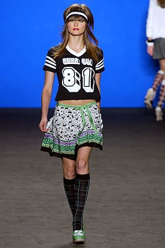 Anna Sui fashion show for Spring/Summer 2003