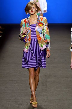 Anna Sui fashion show for Spring/Summer 2003