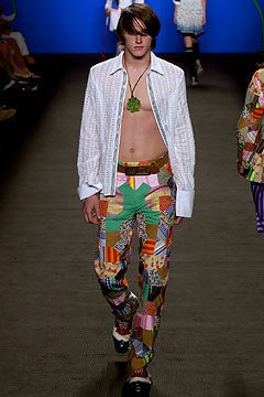 Anna Sui fashion show for Spring/Summer 2003