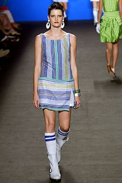 Anna Sui fashion show for Spring/Summer 2003