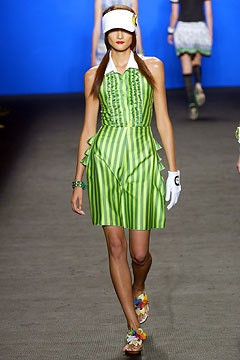 Anna Sui fashion show for Spring/Summer 2003