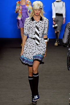Anna Sui fashion show for Spring/Summer 2003