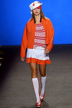 Anna Sui fashion show for Spring/Summer 2003