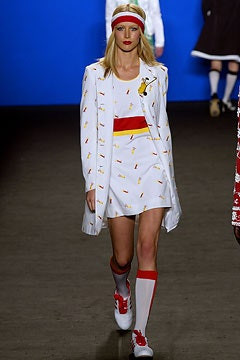 Anna Sui fashion show for Spring/Summer 2003