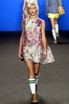 Anna Sui fashion show for Spring/Summer 2003