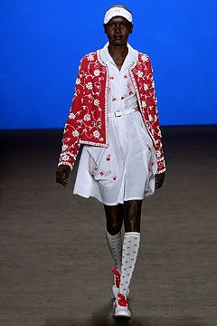 Anna Sui fashion show for Spring/Summer 2003