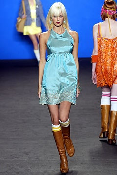 Anna Sui fashion show for Spring/Summer 2003