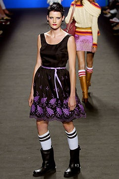 Anna Sui fashion show for Spring/Summer 2003