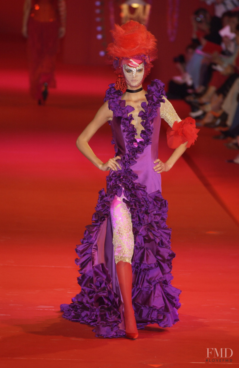 Christian Lacroix Couture fashion show for Autumn/Winter 2002