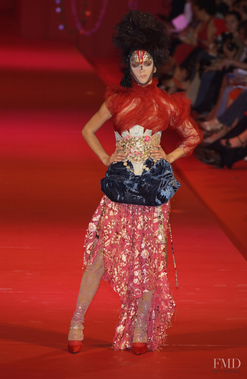 Christian Lacroix Couture fashion show for Autumn/Winter 2002