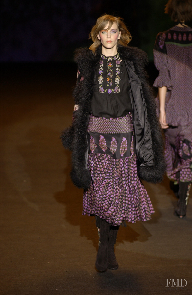 Anna Sui fashion show for Autumn/Winter 2002