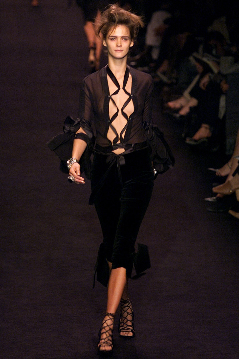 Saint Laurent fashion show for Autumn/Winter 2002