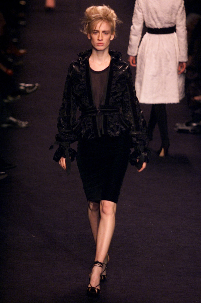 Saint Laurent fashion show for Autumn/Winter 2002