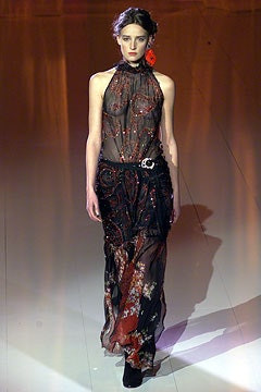 Emanuel Ungaro fashion show for Autumn/Winter 2002