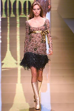 Valentino fashion show for Autumn/Winter 2002