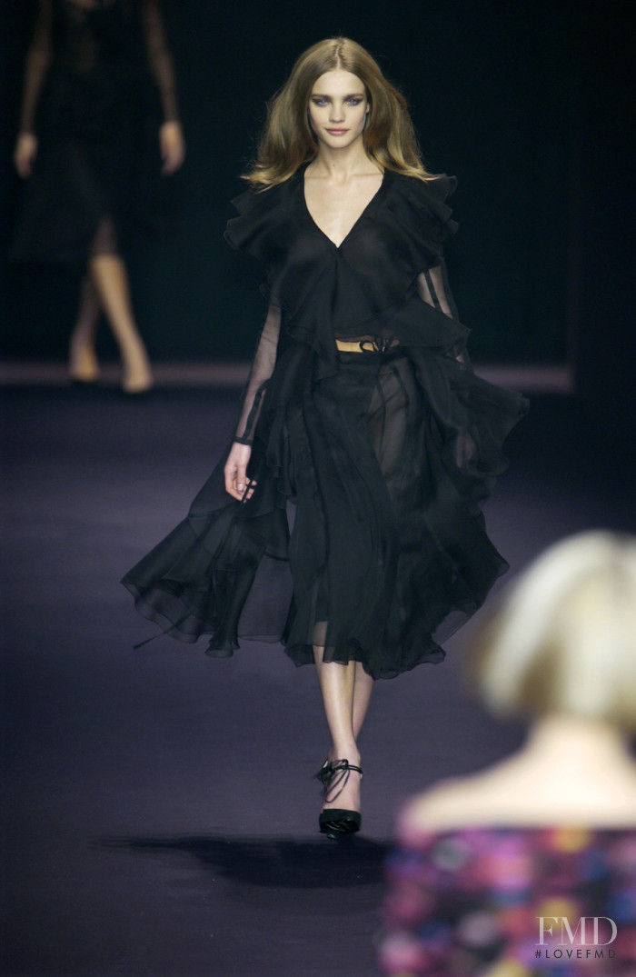 Natalia Vodianova featured in  the Sonia Rykiel fashion show for Autumn/Winter 2002