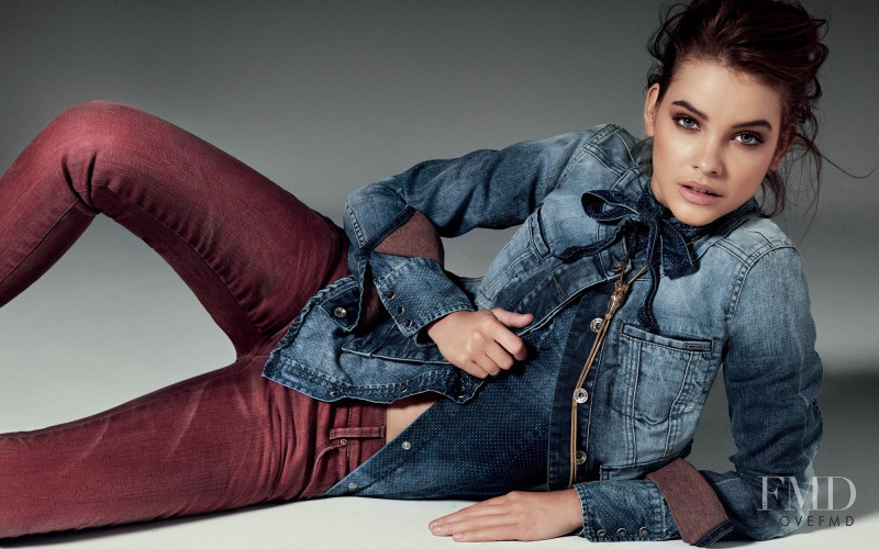 Barbara Palvin featured in  the GAS Jeans advertisement for Autumn/Winter 2013