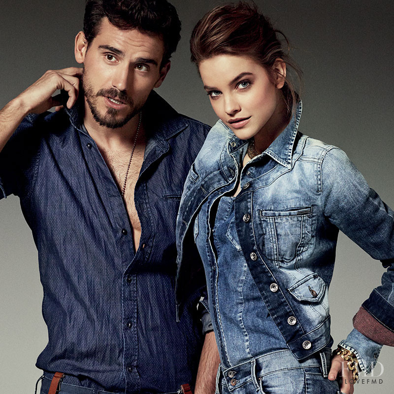 Barbara Palvin featured in  the GAS Jeans advertisement for Autumn/Winter 2013