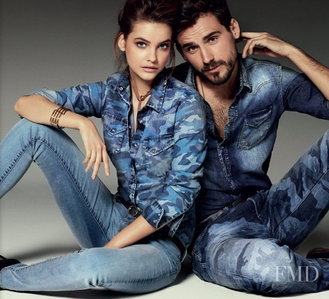 Barbara Palvin featured in  the GAS Jeans advertisement for Autumn/Winter 2013