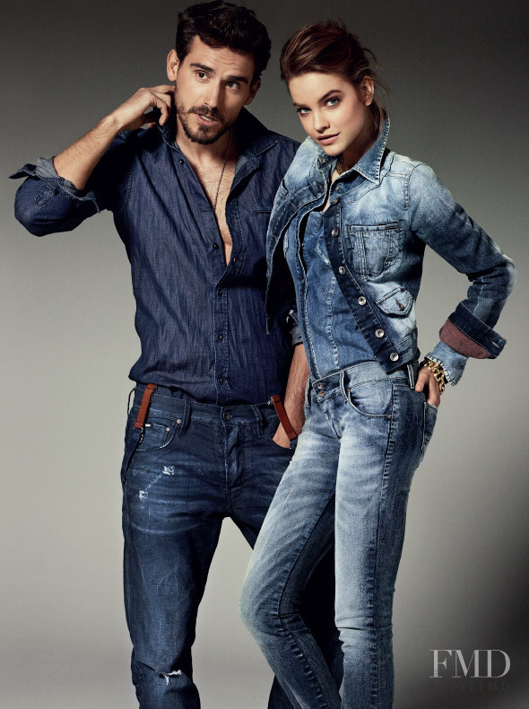 Barbara Palvin featured in  the GAS Jeans advertisement for Autumn/Winter 2013