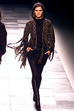 Givenchy fashion show for Autumn/Winter 2002