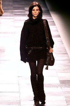 Givenchy fashion show for Autumn/Winter 2002