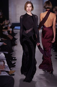Donna Karan New York fashion show for Autumn/Winter 2002