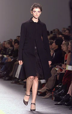 DKNY fashion show for Autumn/Winter 2002