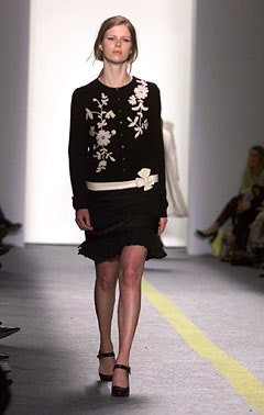 DKNY fashion show for Autumn/Winter 2002