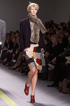 DKNY fashion show for Autumn/Winter 2002