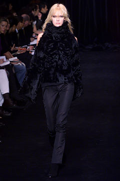 Costume National fashion show for Autumn/Winter 2002