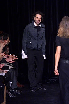 Costume National fashion show for Autumn/Winter 2002