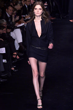 Costume National fashion show for Autumn/Winter 2002