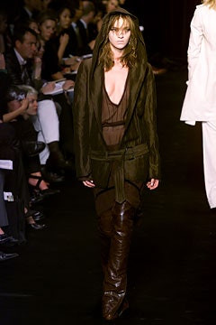 Costume National fashion show for Autumn/Winter 2002