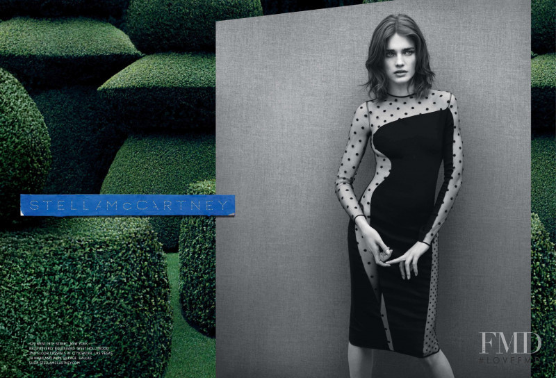 Natalia Vodianova featured in  the Stella McCartney advertisement for Autumn/Winter 2011