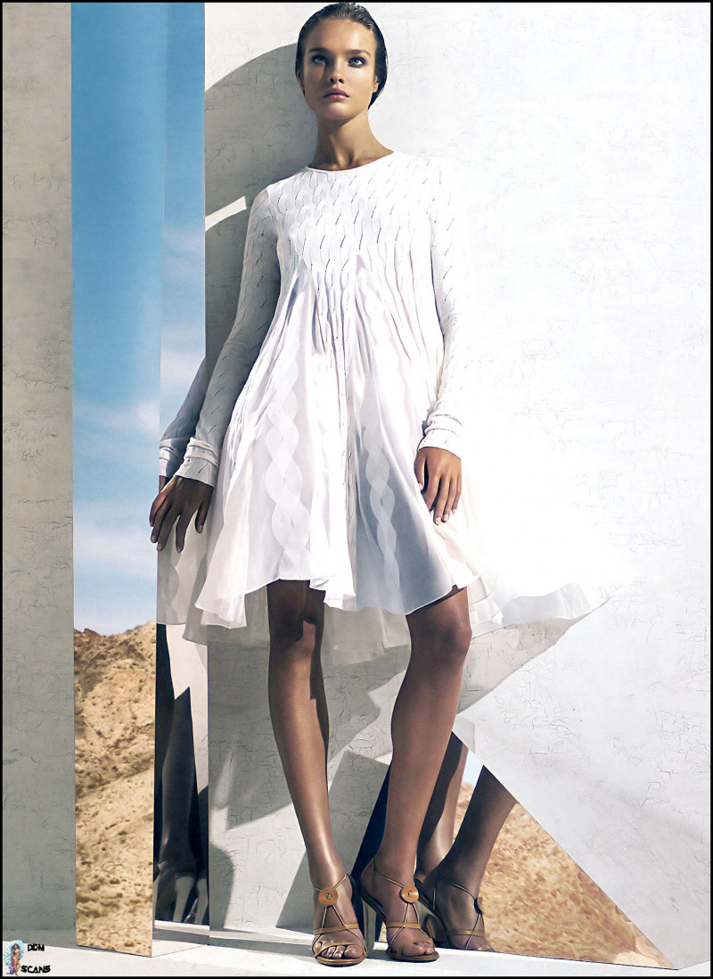 Natalia Vodianova featured in  the Calvin Klein 205W39NYC advertisement for Spring/Summer 2006