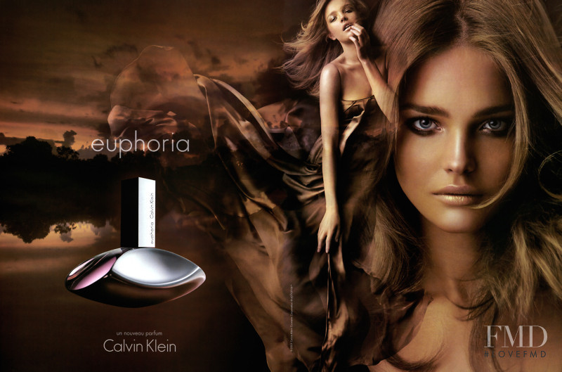 Natalia Vodianova featured in  the Calvin Klein Fragrance Euphoria advertisement for Spring/Summer 2005